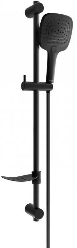 Mexen sprchový set DF17, čierna, 785174582-70
