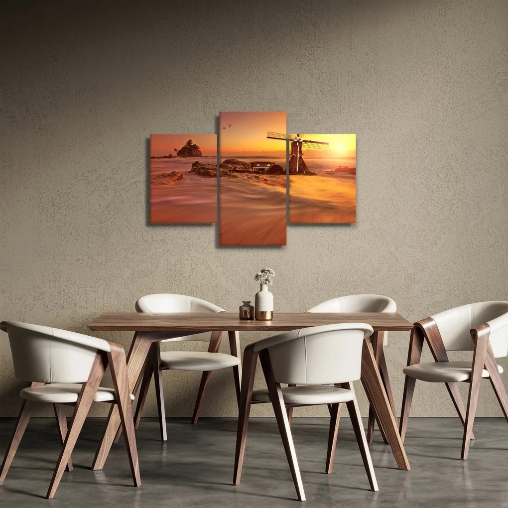 Obraz - Západ slnka (90x60 cm)
