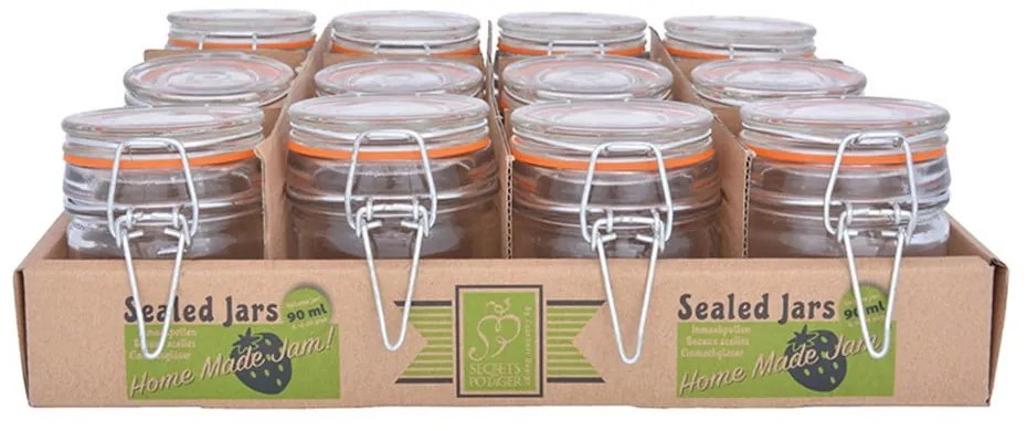 Zaváracie poháre v súprave 12 ks 90 ml – Esschert Design