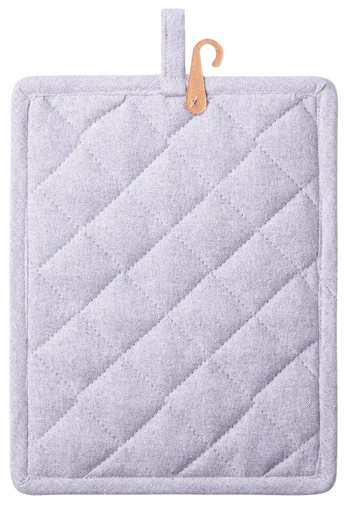 Svetlosivá bavlnená chňapka 19 x 24 cm – Basic Ambiente - 596407