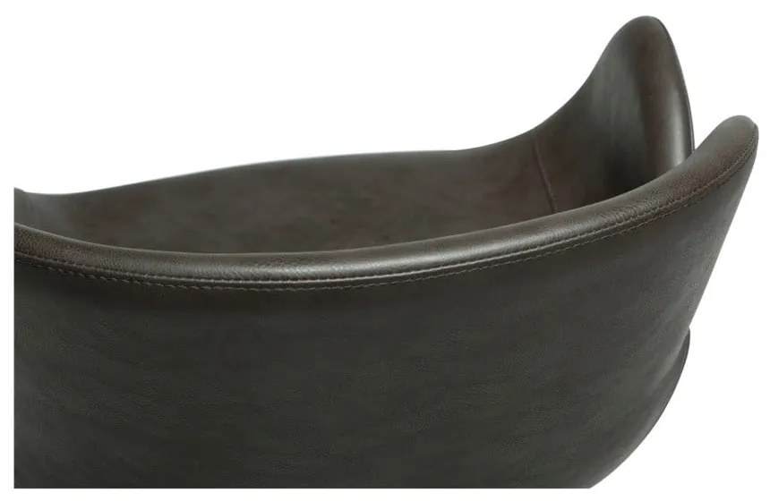 Sivé čalúnené jedálenské kreslo s podrúčkami Gaia – DAN-FORM Denmark