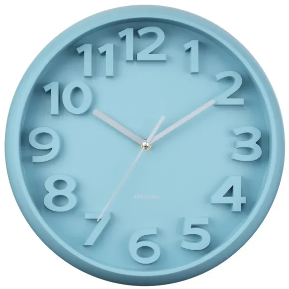 Nástenné hodiny Elevated Classic Numbers Karlsson KA6052BL, 34cm