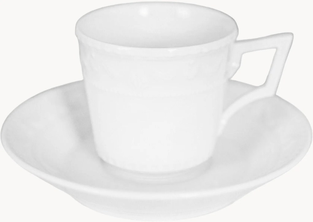 Šálky na espresso's podšálkami Kurland, 2 ks