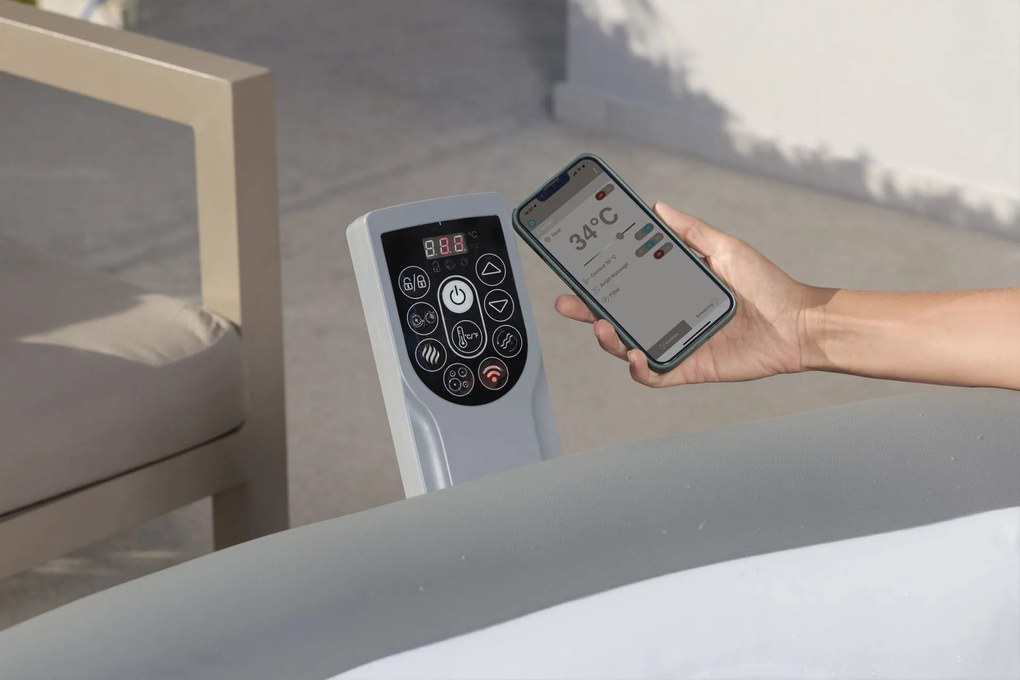 BESTWAY Lay-Z-Spa Hawaii AirJet Vírivka, 236 x 71 cm, 8 osôb 6001J