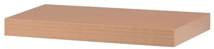 BONTEC Polička, mdf, čierna, P-023 BK Farba: Hnedá