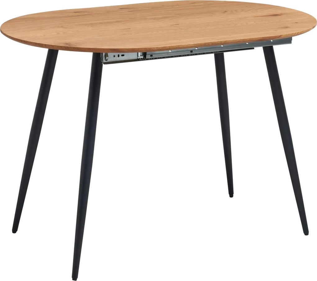 XXXLutz JEDÁLENSKÝ STÔL, farba duba, 120-160/80/75 cm P & B - Stoly - 001467003001
