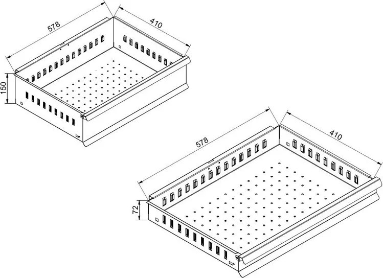Pojazdný dielenský vozík na náradie GD, 6 zásuviek, 705 x 545 x 960 mm, grafit / červená