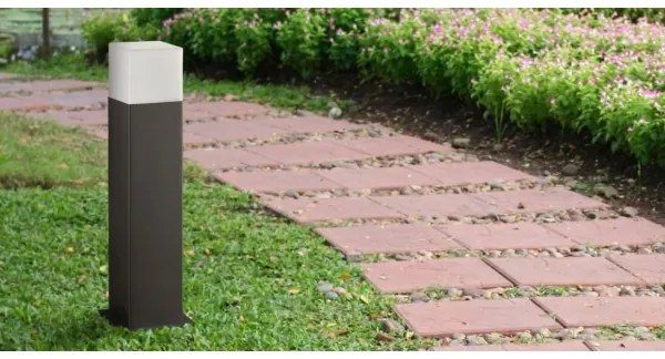 Vonkajšia lampa NEW YORK 1xE27/12W/230V IP44 44 cm antracit