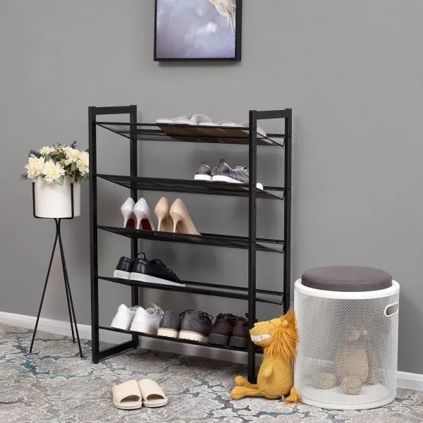 Botník ALVORO čierny