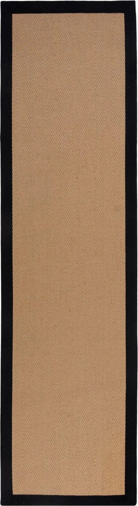 XXXLutz BEHÚŇ, 60/600 cm čierna Flair Rugs - Online Only bytové doplnky - 003165004403