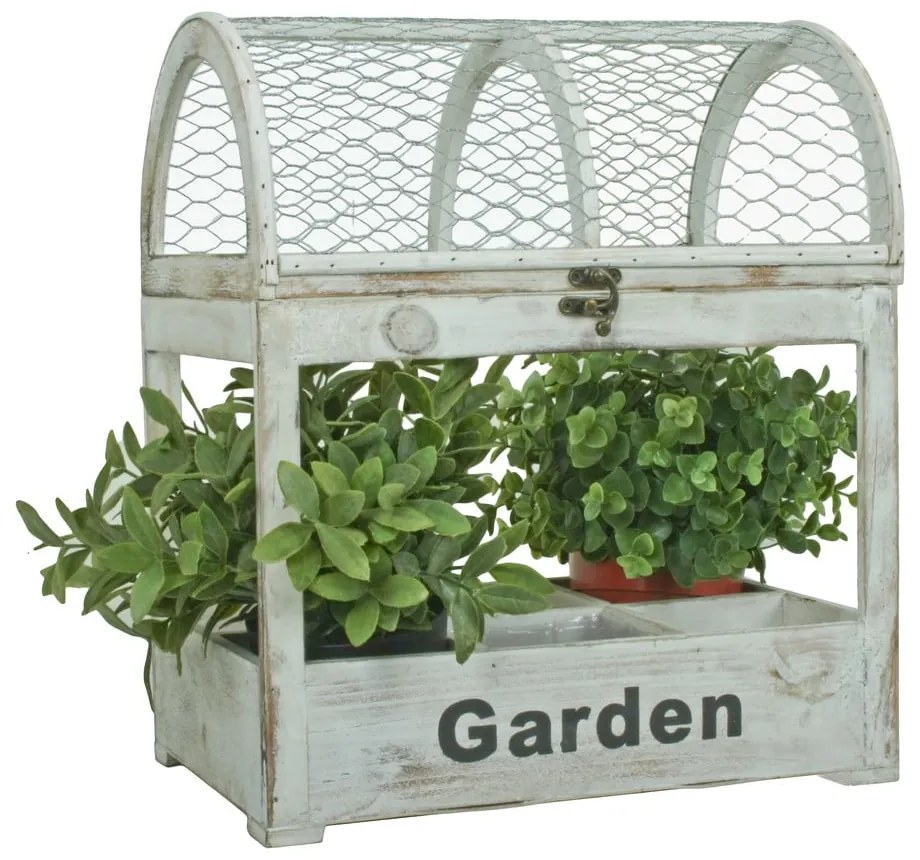 Drevený stojan na kvety (výška 39 cm) – Garden Pleasure