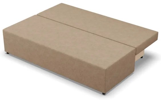 Dvojmiestna pohovka FERMO Lux rozkladacia, cappuccino