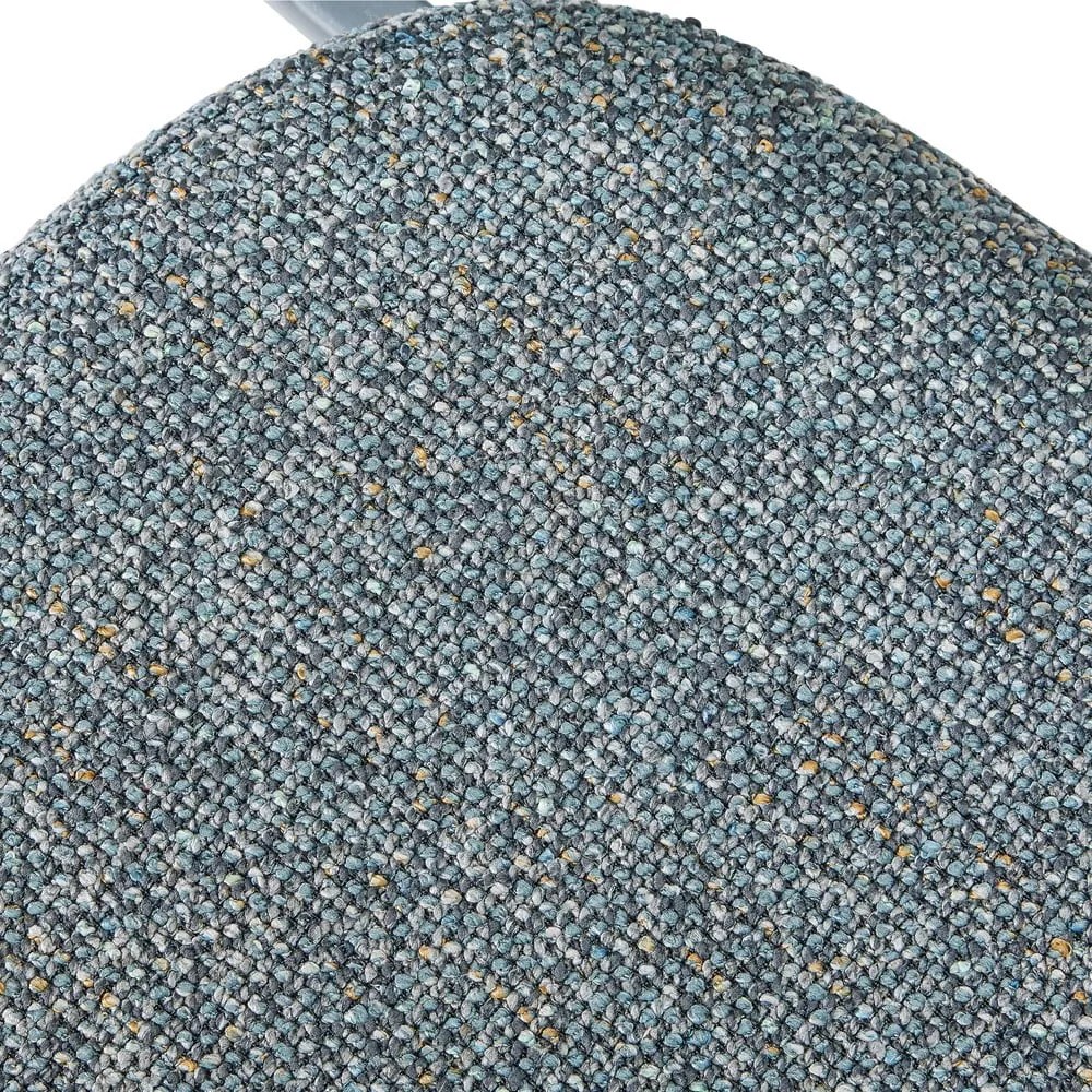 Sivé čalúnené jedálenské kreslá v súprave s podrúčkami 2 ks Ecto – Hübsch