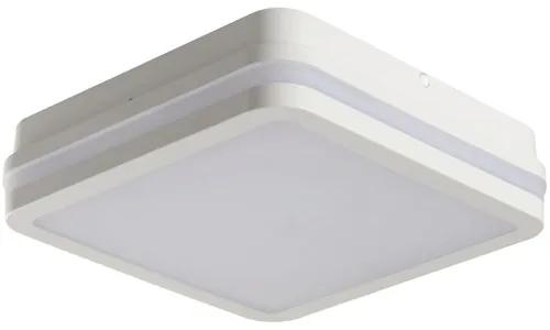 LED vonkajšie stropné svietidlo Kanlux 32946 BENO IP54 18W 1550lm 4000K biele so senzorom pohybu