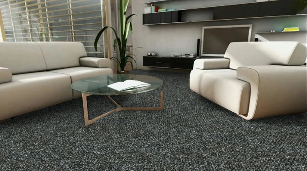 Beaulieu International Group, Koberec metráž Piccolo 236, na mieru, šíře 4m, šedá, guma (gél - protišmykový), chodba / predsieň