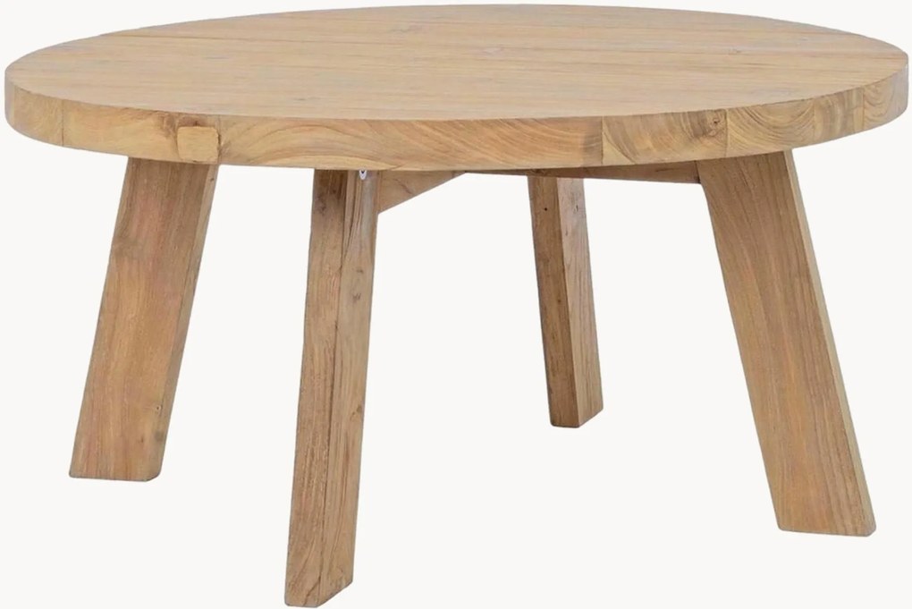 Okrúhly záhradný konferenčný stolík z tíkového dreva Bolivar