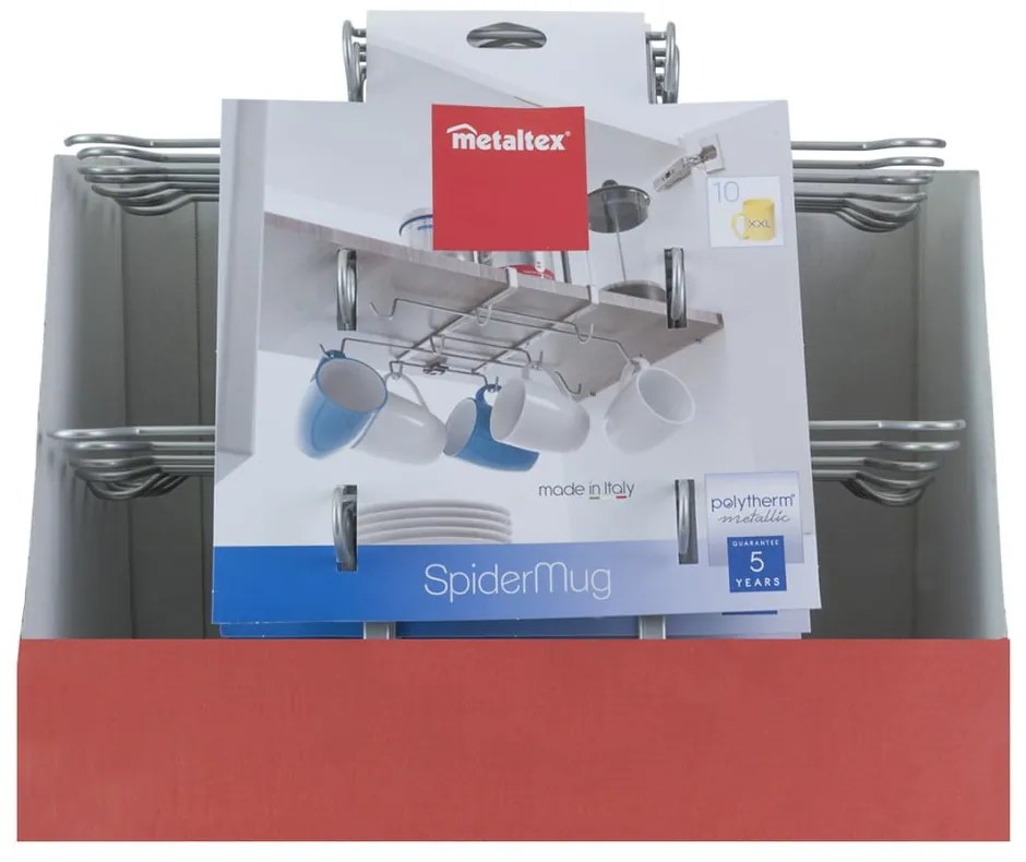 Závesný držiak na hrnčeky Metaltex Spider Mug