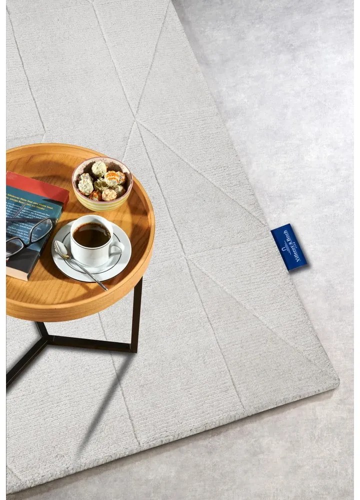 Krémovobiely ručne tkaný vlnený koberec 190x280 cm Ursule – Villeroy&amp;Boch