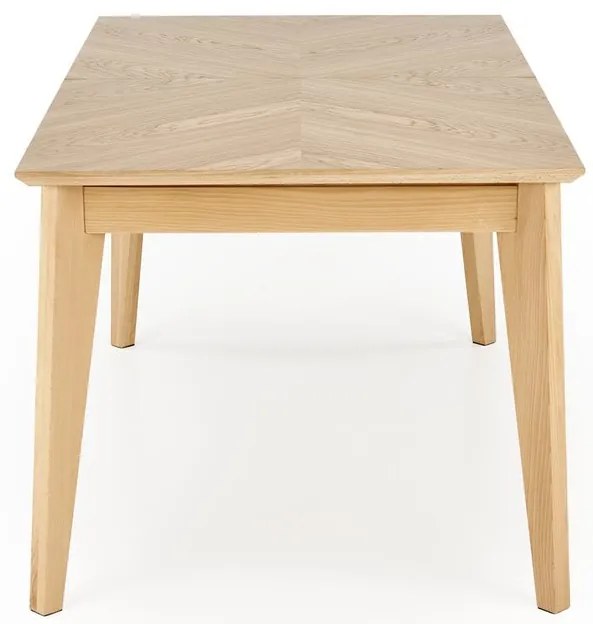 Rozkladací jedálenský stôl Edmondo I 160/240 cm dub prírodný/buk