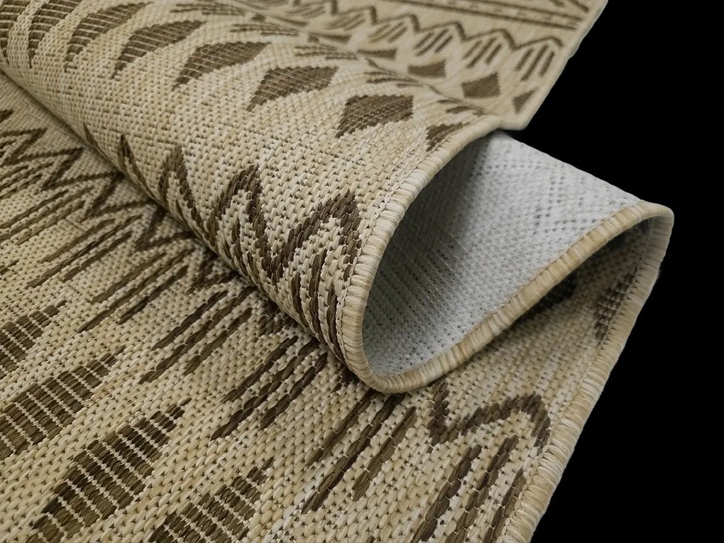 BE Koberec Eqos 0002 BEIGE – béžový obdĺžnikový Rozmer: 120x180 cm