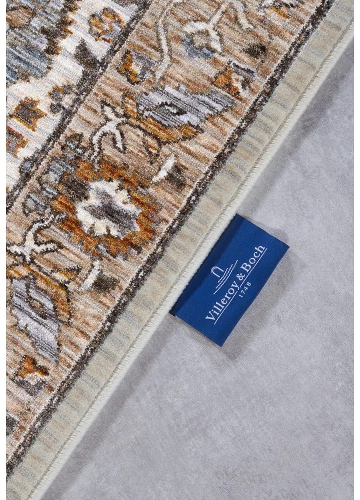 Hnedo-krémový behúň 80x190 cm Egon – Villeroy&amp;Boch