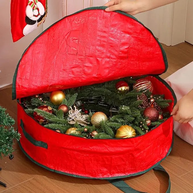 usporadejto.cz Úložný vak, organizér, obal na veniec - XL, priemer 76 x 20 cm