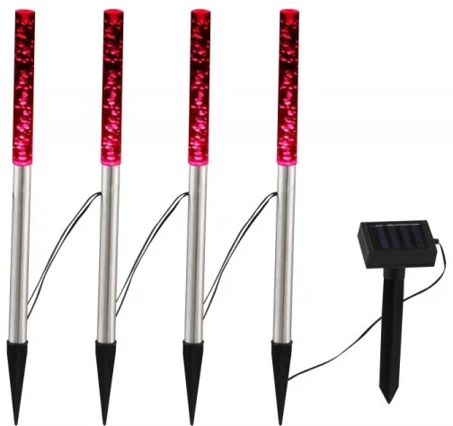 Globo 33247 - SADA 4x LED Solárne svietidlo 4xLED/0,07W IP44