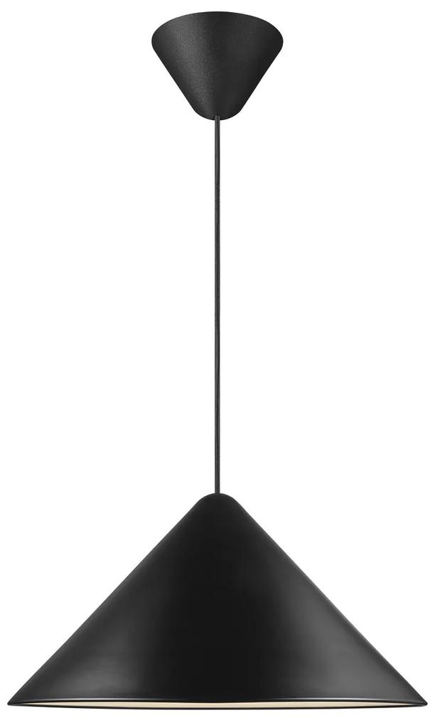 NORDLUX Kovové závesné svietidlo NONO, 1xE27, 50W, 49cm, čierne