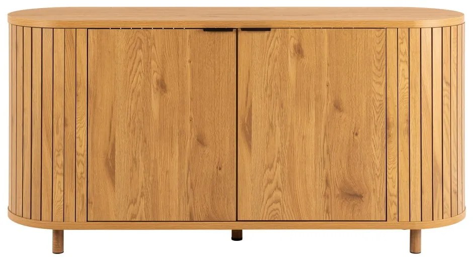Komoda v dekore duba v prírodnej farbe 160x80x45 cm Colima – Actona
