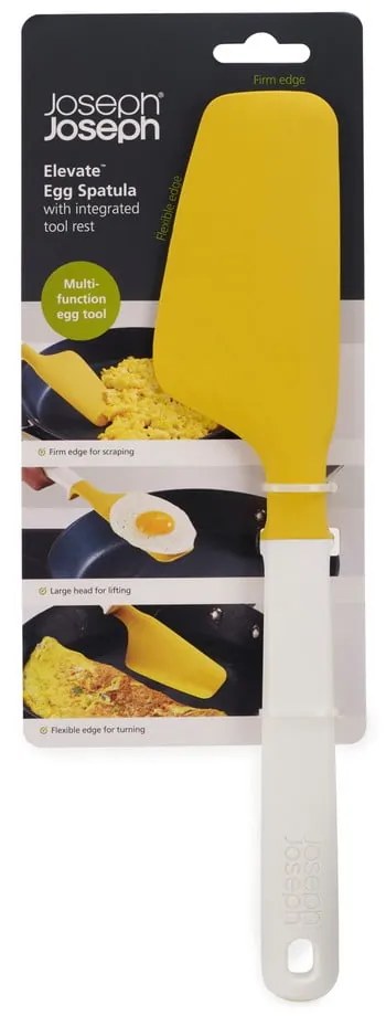 Žlto-biela silikónová špachtľa Josoph Josoph Elevate