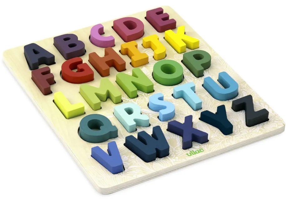 Vilac Vkladacie puzzle abeceda