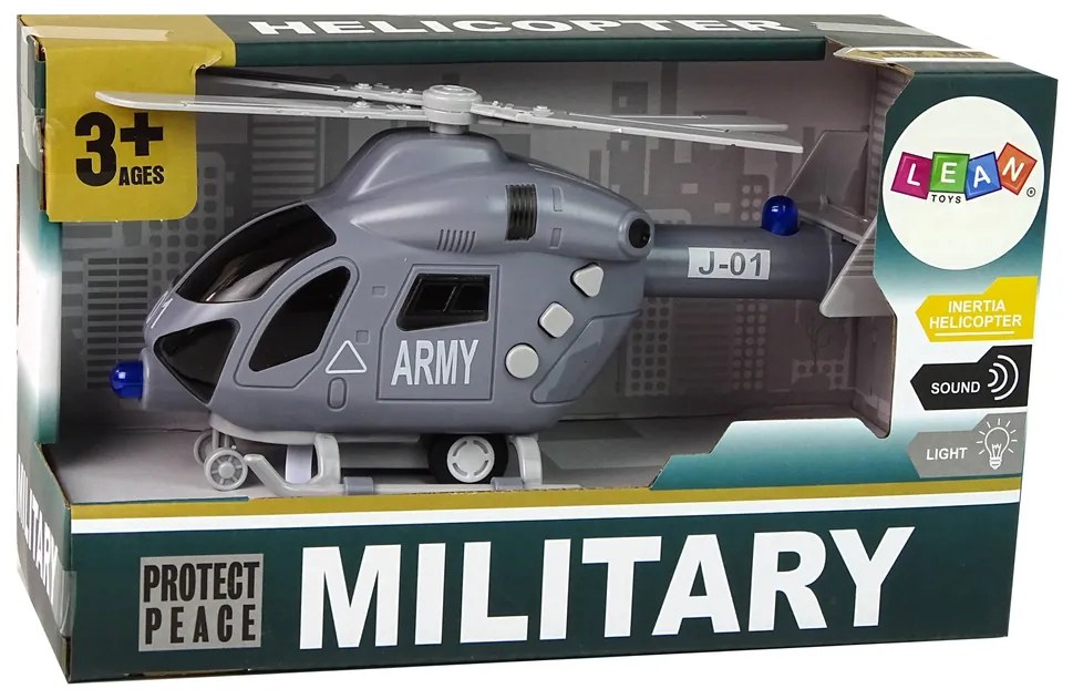 Lean Toys Vojenský vrtuľník