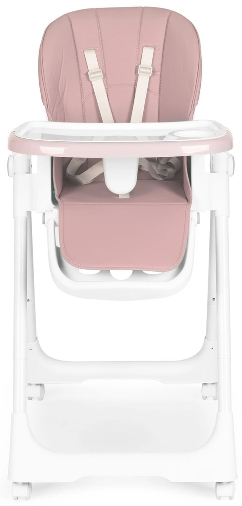 Vysoká stolička na kŕmenie, výškovo nastaviteľná PINK