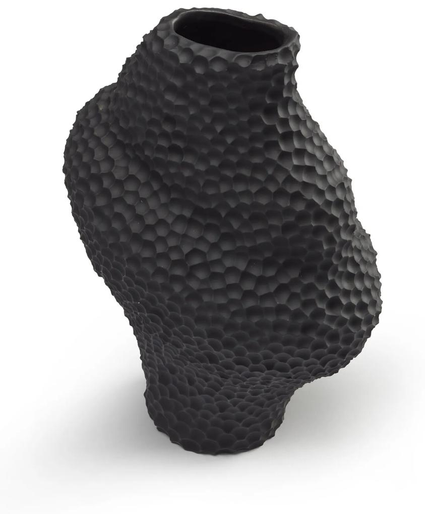 Keramická váza Isla, veľká – čierna