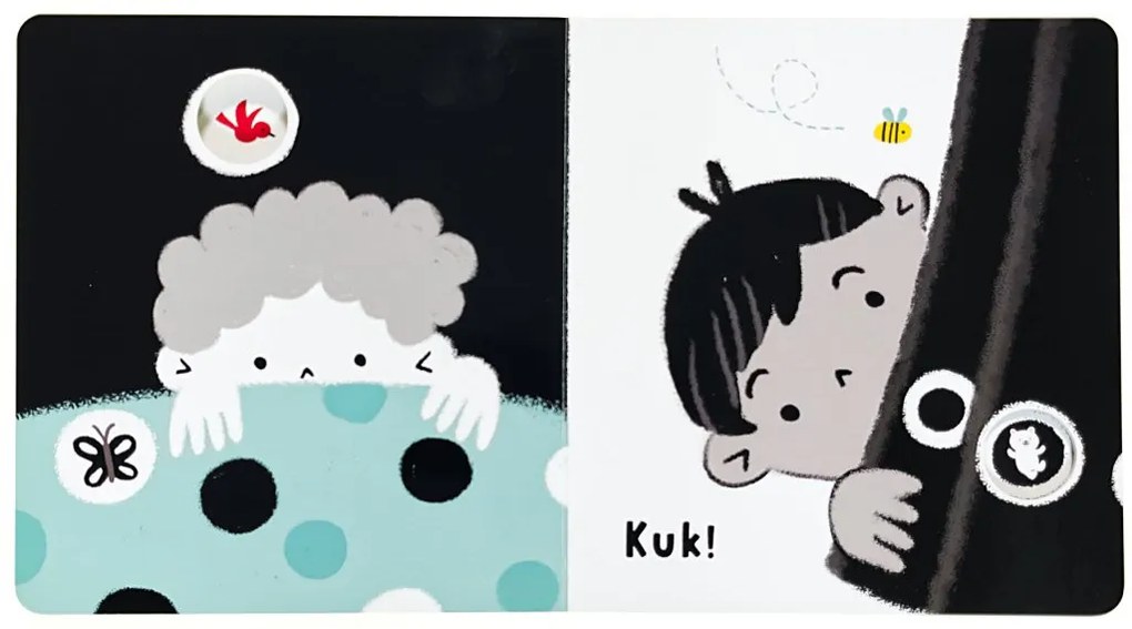 Vitaj na svete! – Prvá kontrastná knižka vášho bábätka