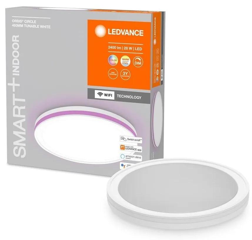 Ledvance Ledvance -LED RGBW Stmievateľné stropné svietidlo SMART+ CIRCLE LED/28W/230V Wi-Fi P227114