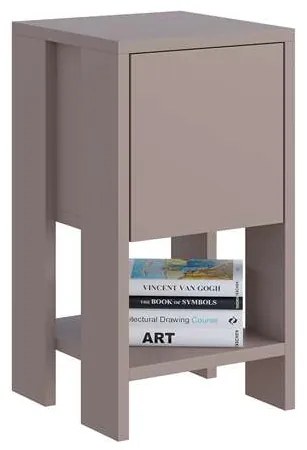 Nočný stolík Houseland EMA mokka