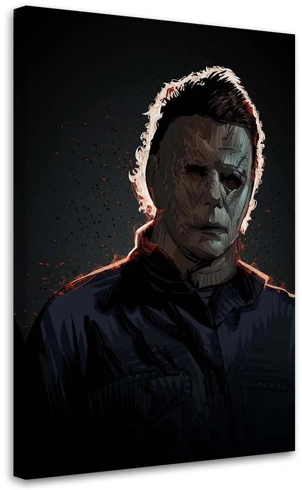 Gario Obraz na plátne Halloween, Michael Myers - Nikita Abakumov Rozmery: 40 x 60 cm