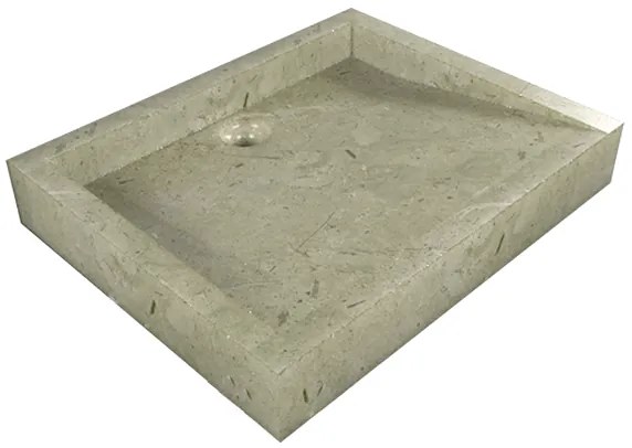 Indera Belu Cream 55378 Umývadlo z prírodného kameňa