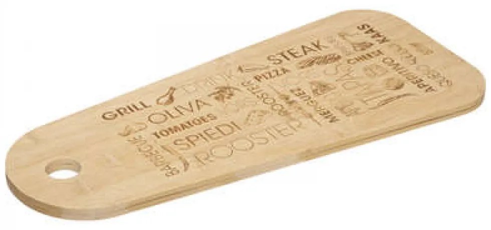 Drevená doštička servírovacia TAPAS 45x19,7 cm