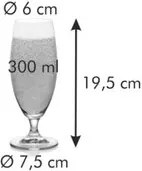 TESCOMA pohár na pivo CREMA 300 ml