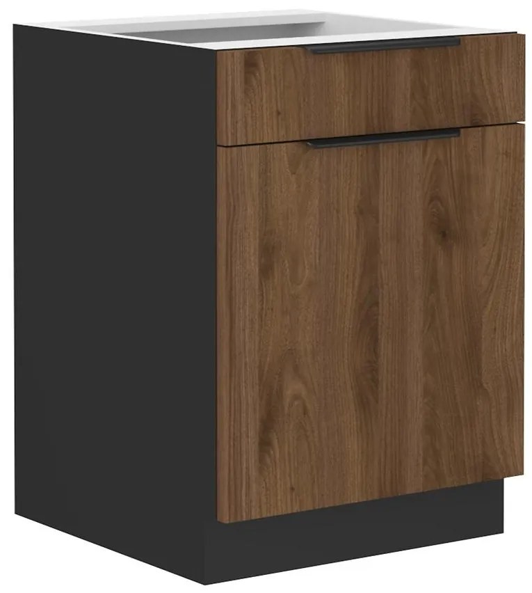 Kuchynská skrinka Monza orech okapi 50d 1f 1s bb