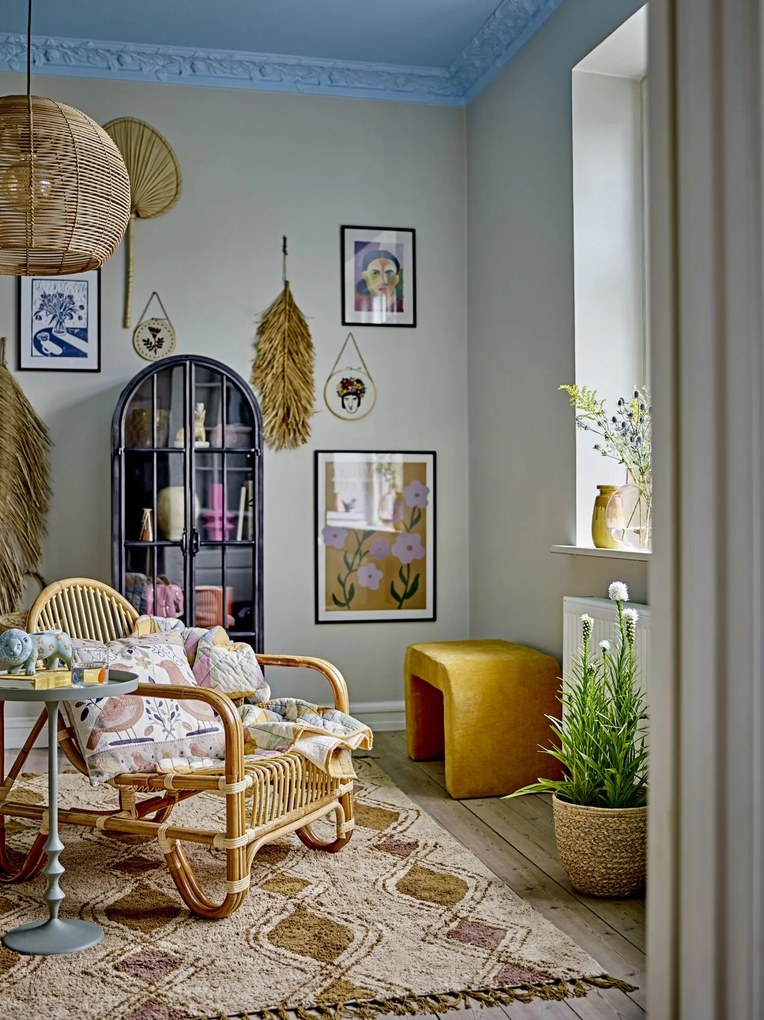 Bloomingville Závesný úložný kôš Amia Seagrass Väčší