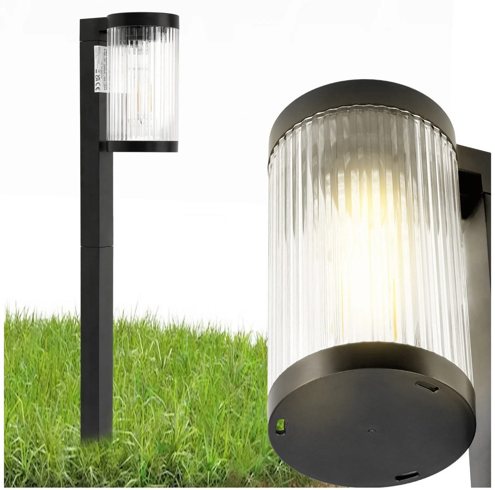 BERGE Solárna vonkajšia LED lampa 58 cm