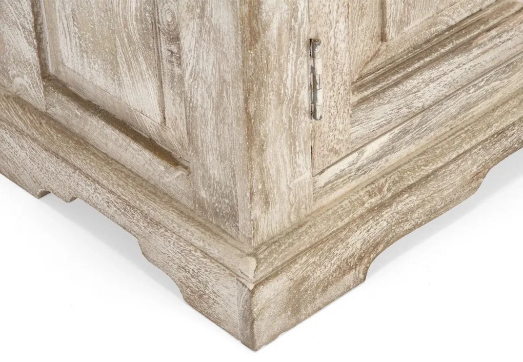 furniture-nabytek.cz - Masivní spodní dřezová skříňka Patina Mango, lakovaná, přírodní – 73×33×61 cm