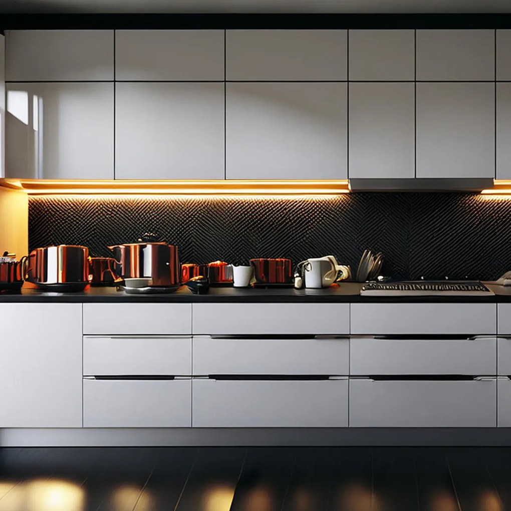 LED svietidlo Vito, 1x LED 16w, 4000k, w, (120 cm), vypínač