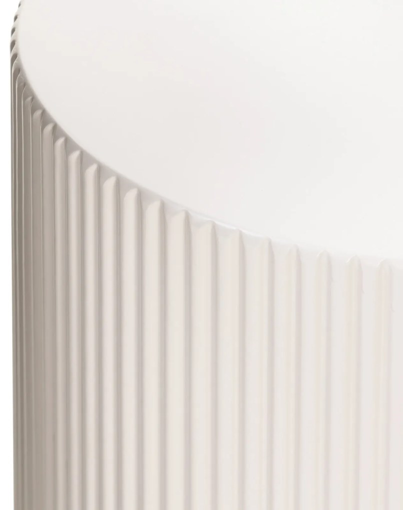 Odkládací stolek Ermanno 35 cm šedý/béžový