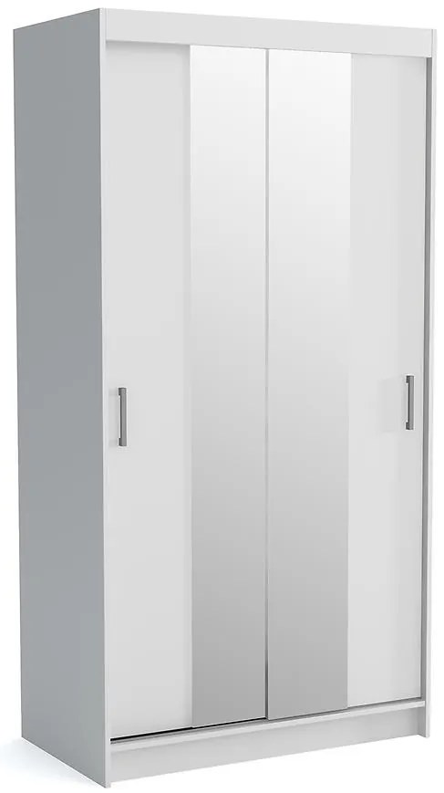 Skriňa Nico II 120 Biely