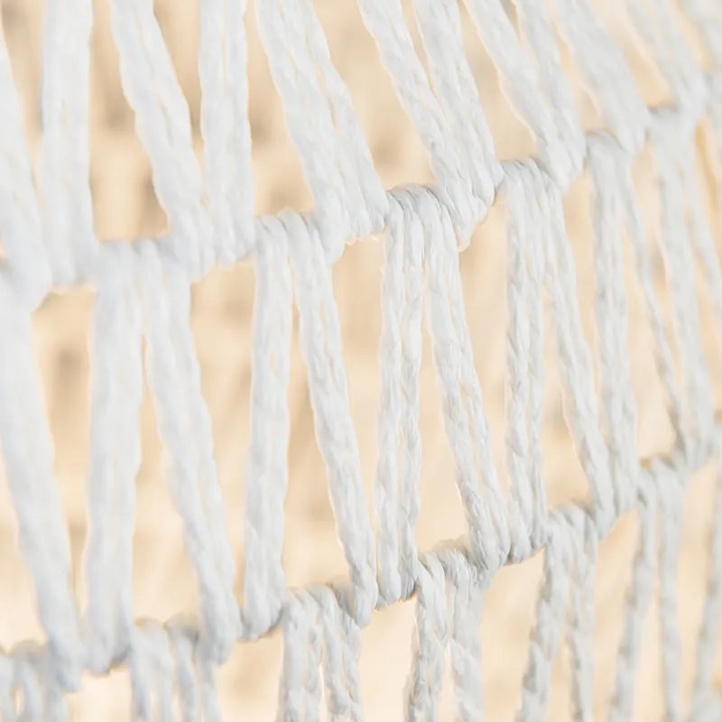 Retro závesné svietidlo biele 40 cm - Lina Ball 40