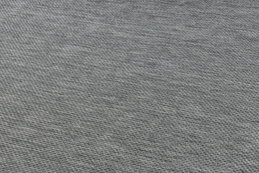 Koberec SISAL FLAT 48663/920 antracit HLADKÝ